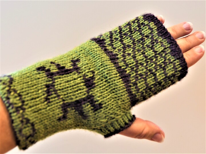 Strickanleitung Armstulpen "Varia" - in Doubleface