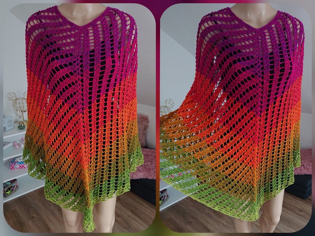 Poncho Tamina häkeln