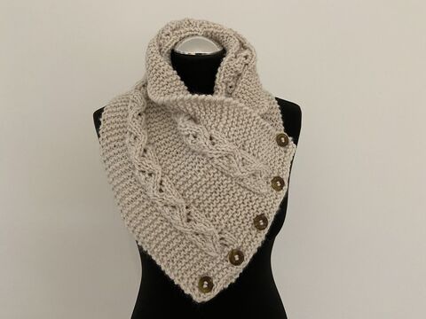 Strickanleitung - Schalkragen "Wintertime"