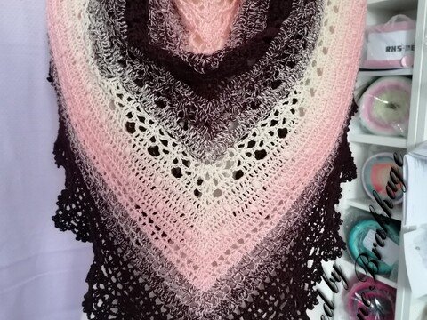 Anleitung "Odelia" Dreiecktuch