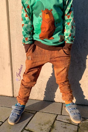 Jogginghose für Jungs (86 bis 146 Nähanleitung und Schnittmuster)