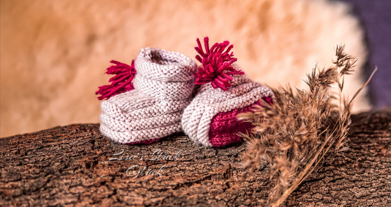 Strickanleitung Baby-Booties - Bild 2