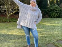 Häkelanleitung Wende-Poncho/Mütze Prima