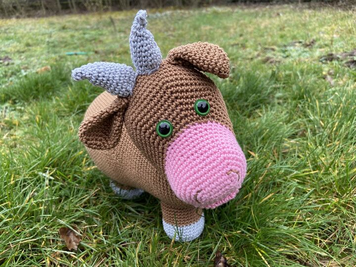 Häkelanleitung - Mona und Mina Muh