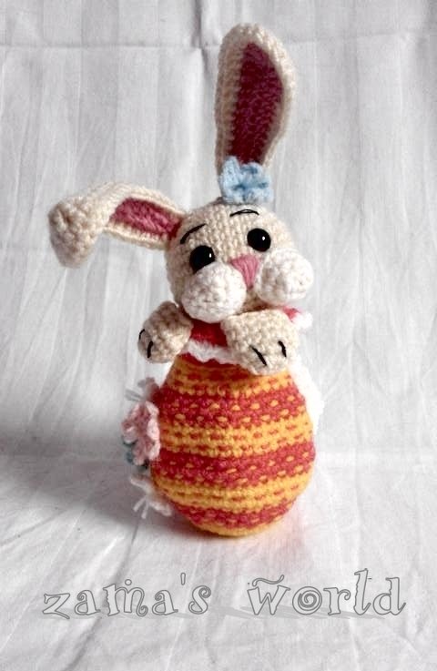 Häkelanleitung Hasenei - Bild 6