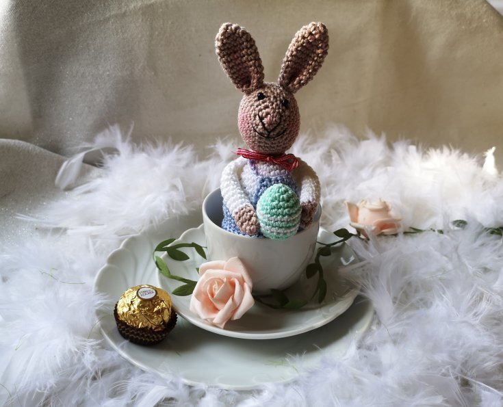 Häkelanleitung Eierwärmer Familie Hase - Bild 3