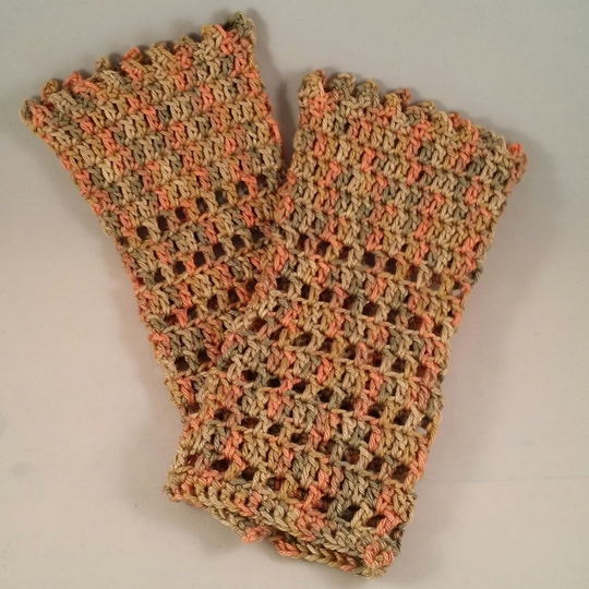 Anleitung Einfache gehäkelte Pulswärmer