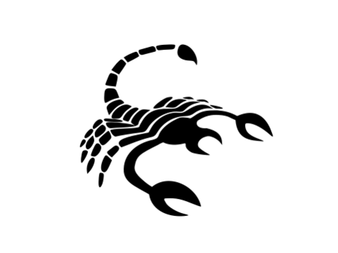 Plotterdatei "Sternzeichen Skorpion"