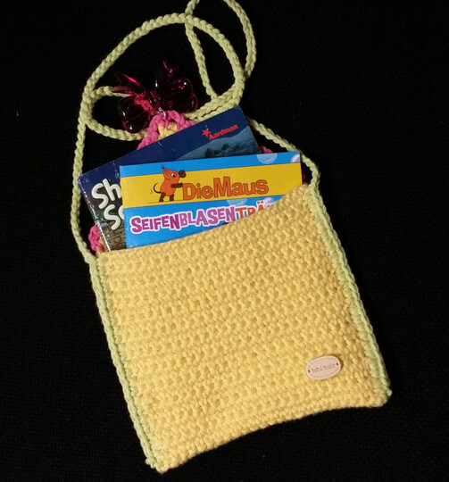 Anleitung Gehäkelte Bilderbuchtasche