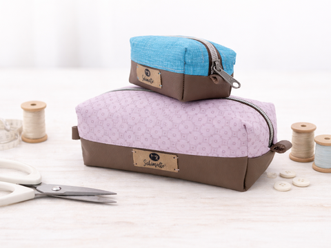 Nähanleitung Taschenset BoxiFoxi mit Schnittmuster zum Ausdrucken