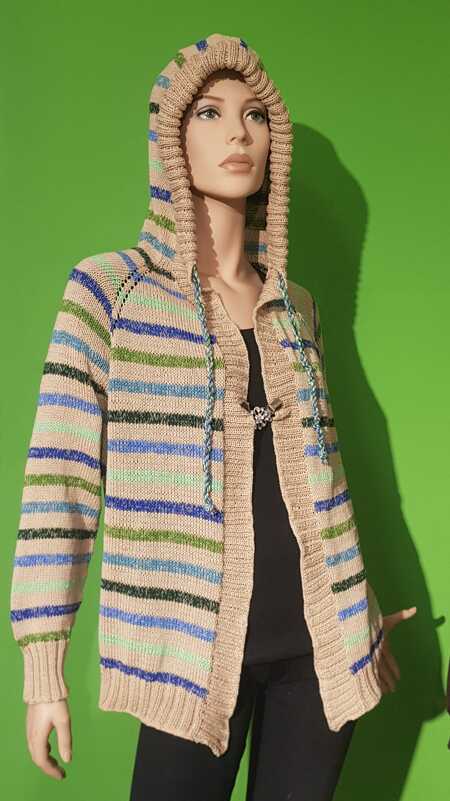 "All Season" Strickjacke mit und ohne Kapuze - Bild 9