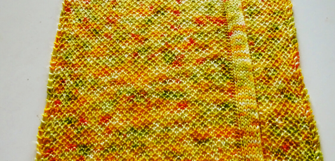 Strickanleitung Schal "Daffodil"