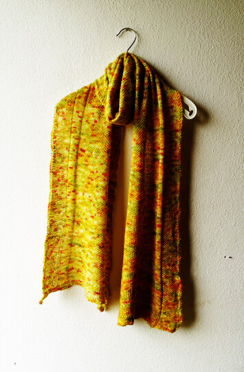 Strickanleitung Schal "Daffodil"