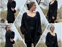 Anleitung POMPOM-Häkeljacke Chunky Candy