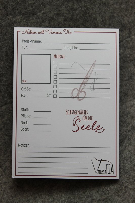 Nähorganizer - Ordnung beim Nähen - Druckvorlage - Bild 3