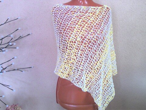 Anleitung Sommerponcho "Malibu" häkeln für Anfänger