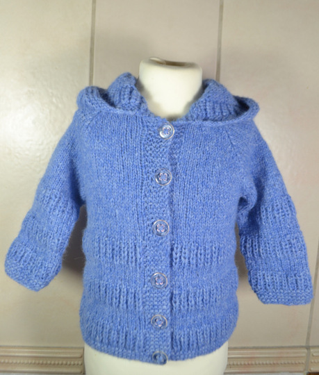 Kinderjacke in 5 Größen (92 - 140) * Strickanleitung