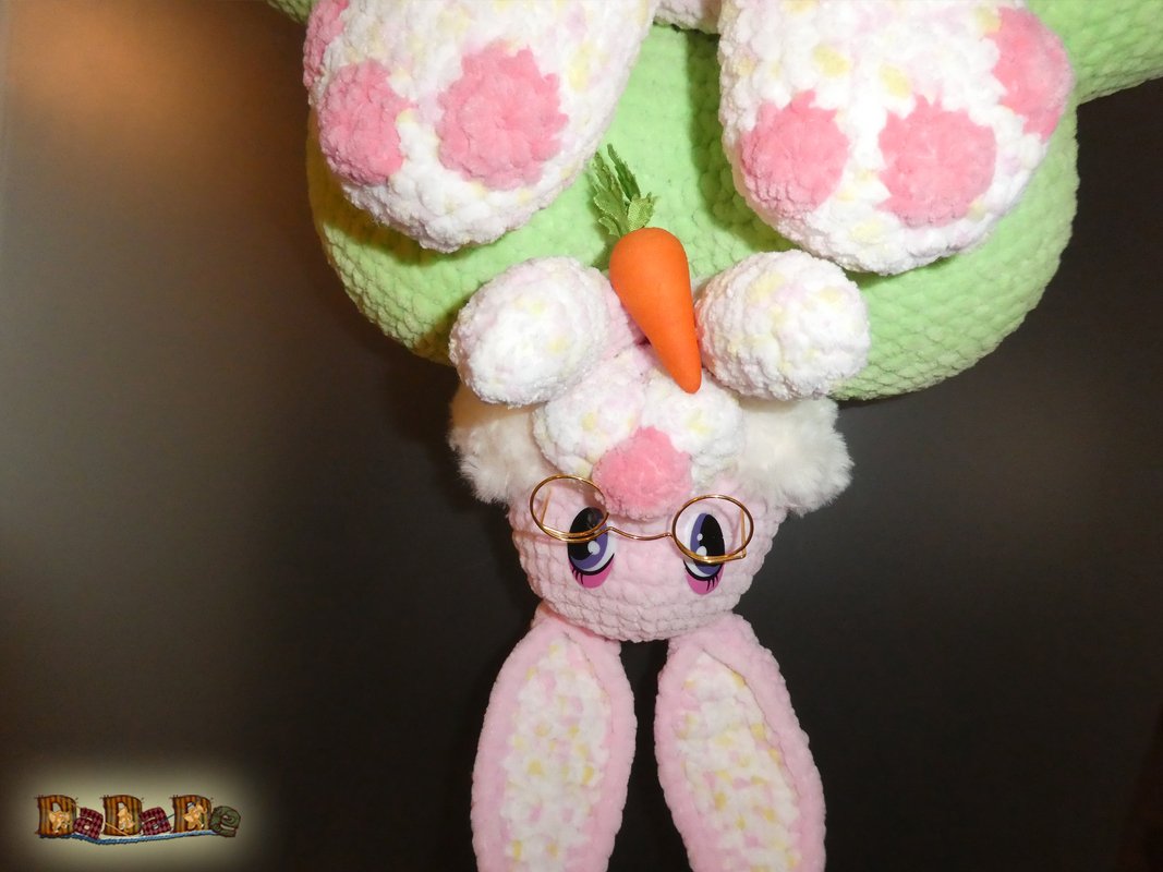 Der Tür-Kranz, Hase in der Blume – von Dadade - Bild 4