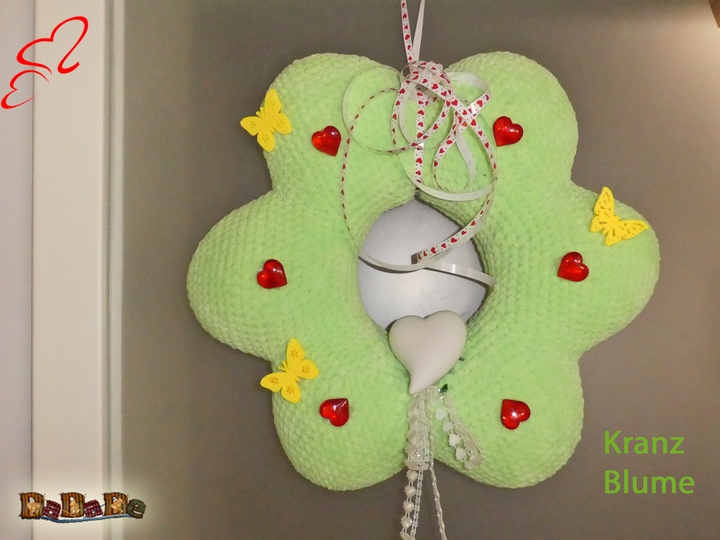 Der Tür-Kranz, Hase in der Blume – von Dadade