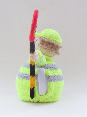 Lollipop Lady Tea Cosy Knitting Pattern