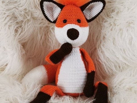 Häkelanleitung Fuchs "Fido"