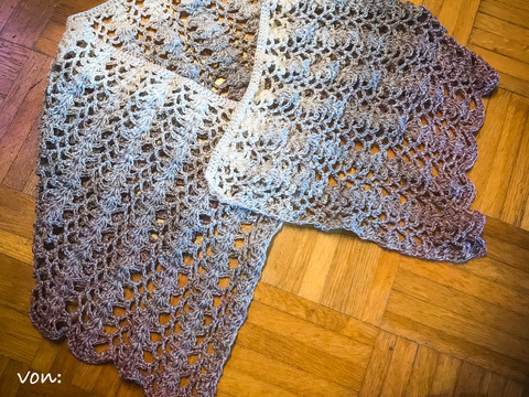 Anleitung: Stola "flagrende"