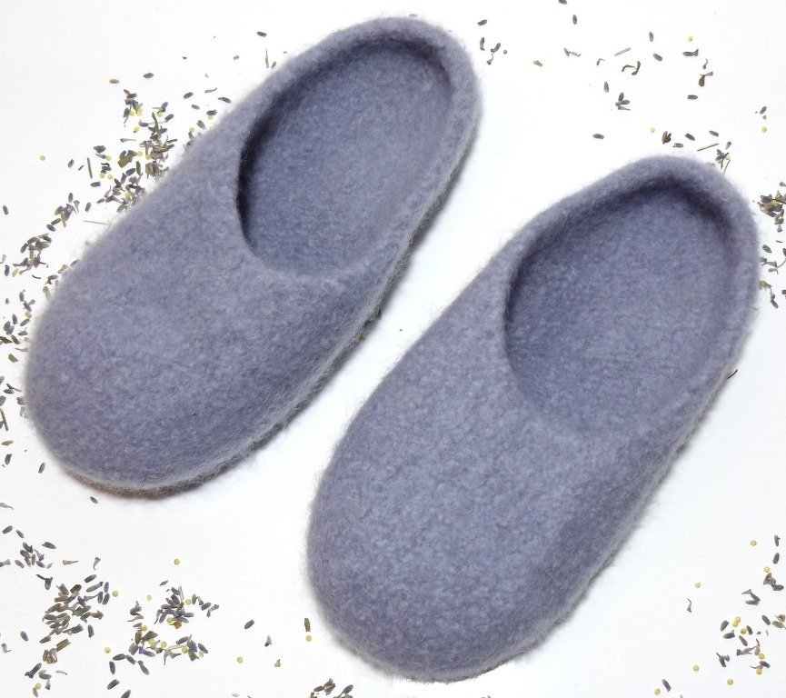 Strickanleitung Filzpantoffel "Homelove" - Bild 2