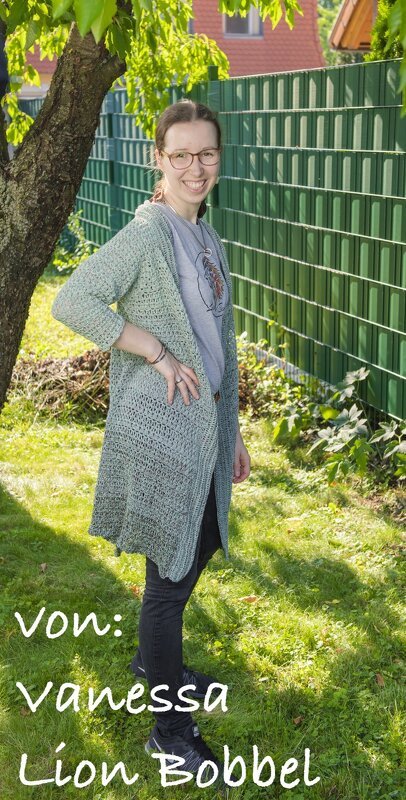 Anleitung: Jacke "Blumenranke" - Bild 9
