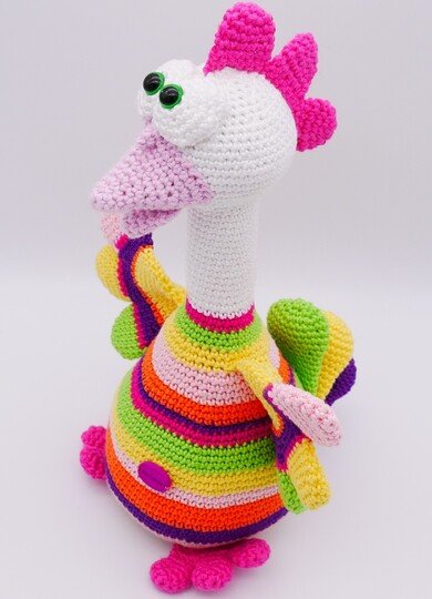 Anleitung Total verrücktes Huhn und Glupschi im Doppelpack