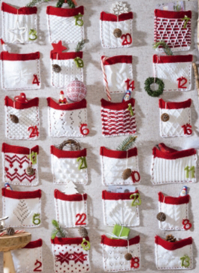 Strickanleitung: Adventskalender