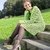 Häkelnanleitung: Grüne Longjacke