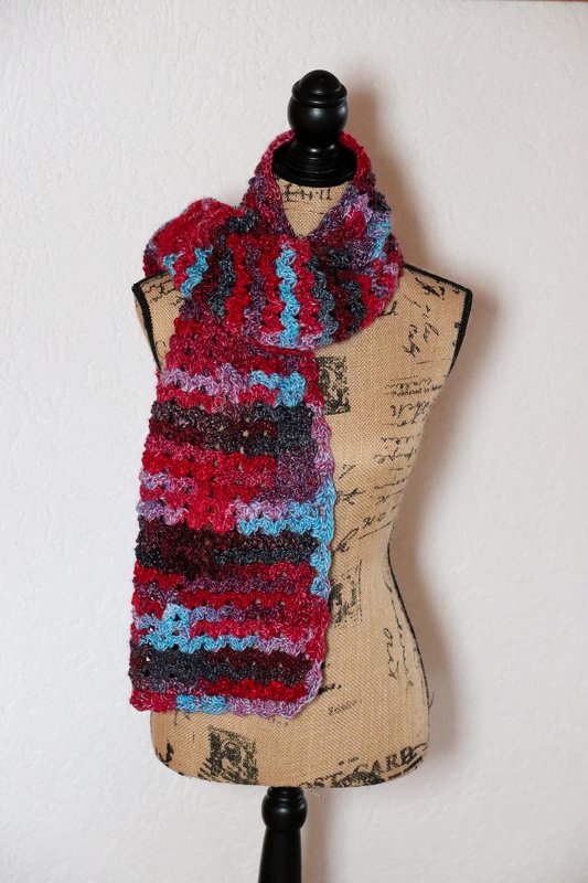 Schal / Loop Frost Flower Häkelanleitung - Bild 14