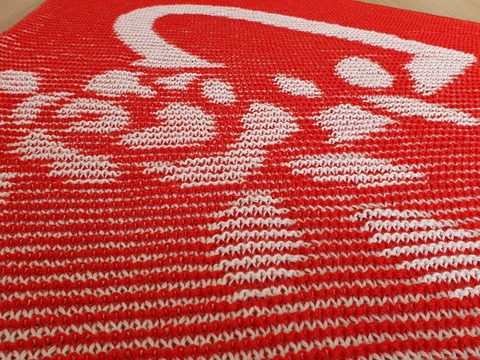 Heartflower, Shadow Knitting, Illusion Knitting, Motif Shawl