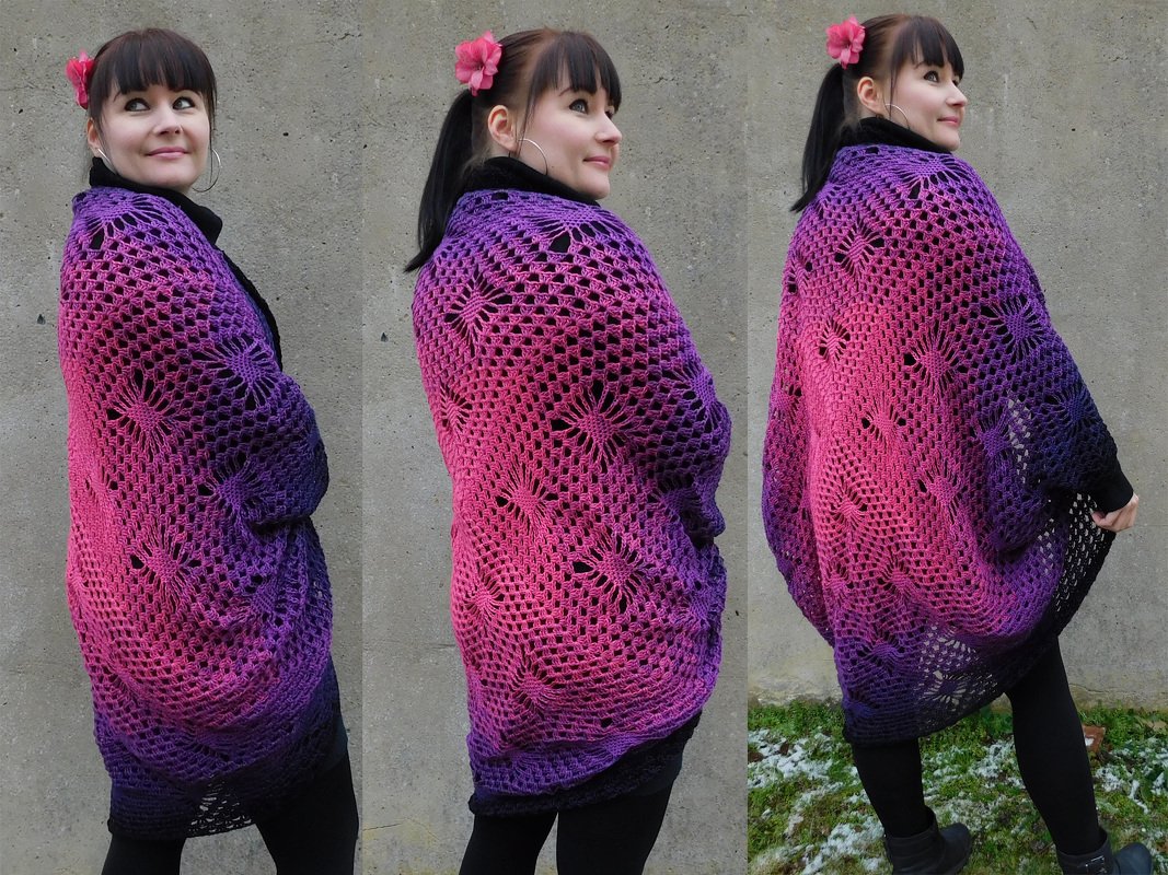 Seelenwärmer MAGIC SPIDER Häkelanleitung - Bild 4