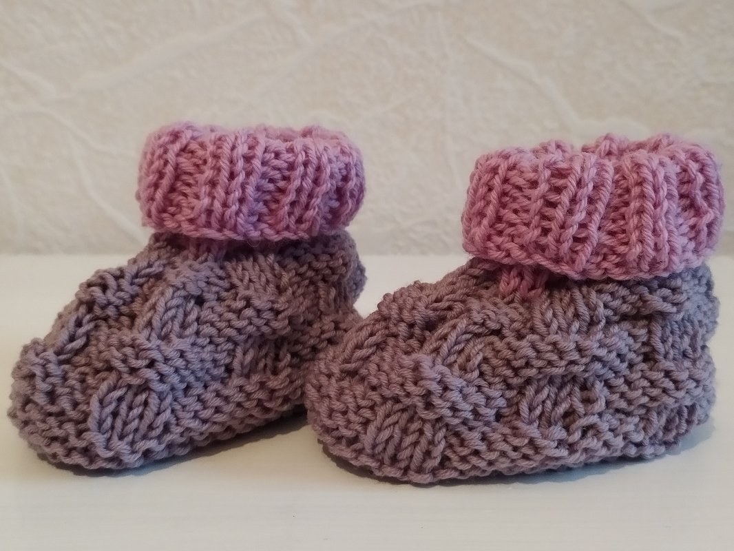 Strickanleitung Babyschuhe - Booties - Snaffel - Bild 2