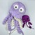 Crochet Pattern - Jellyfish "Glubschi" and her little friend "Fanny"