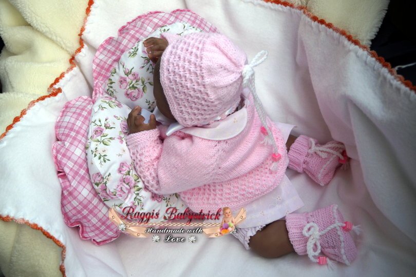 Anleitung f. Mütze u. Schuhe Gr. 50-56 Modell Miriam - Bild 2