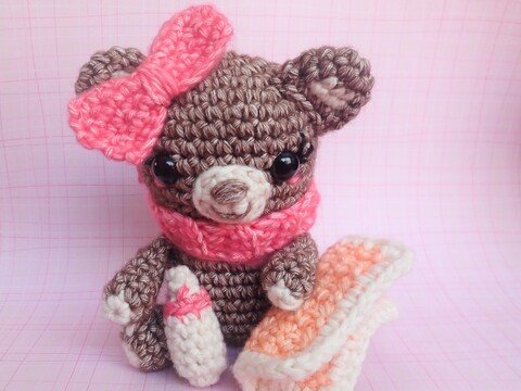 Baby Bear- Crochet Amigurumi Animal Pattern