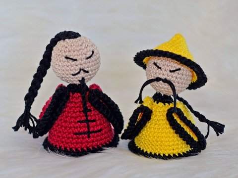 Asien Serie " Samurai / Chinese " Sushi Tischdeko oder Eierwärmer