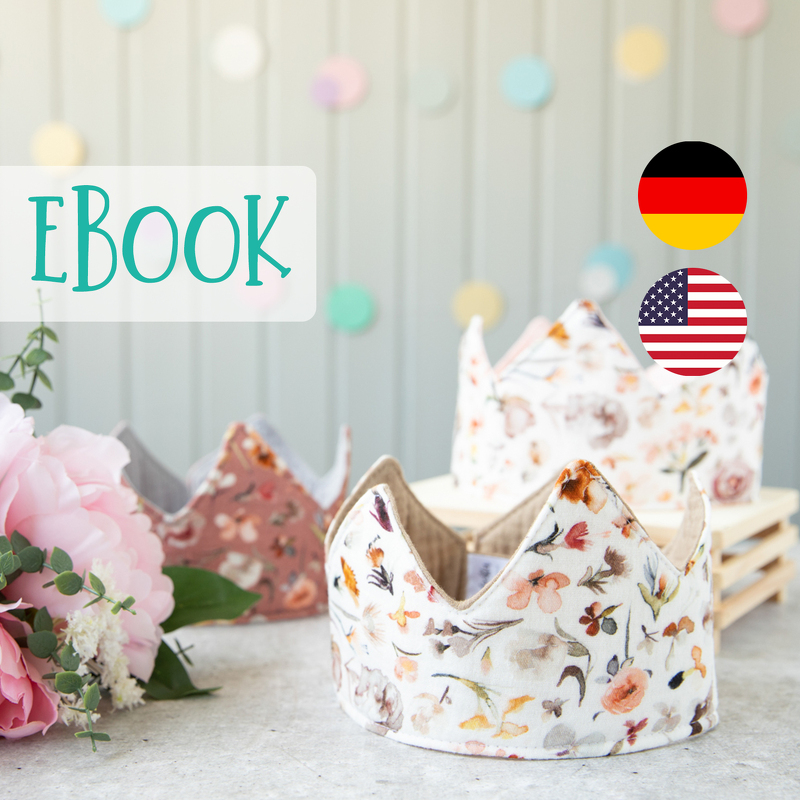 Anleitung Geburtstagskrone zum Wenden - Anfängerfreundlich