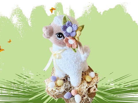 Lämmchen Häkelanleitung Amigurumi