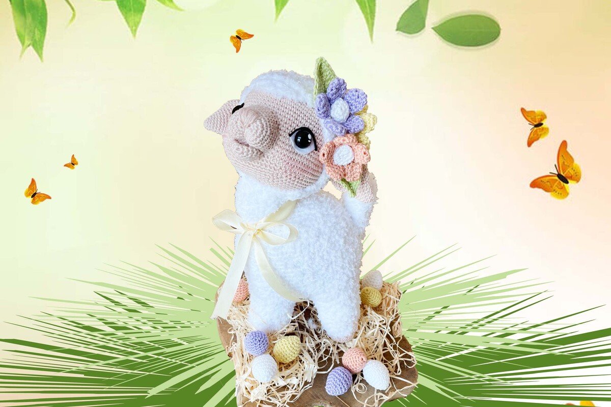 Lämmchen Häkelanleitung Amigurumi - Bild 3