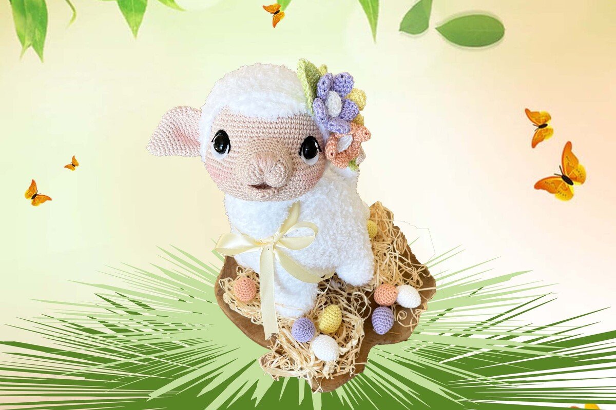 Lämmchen Häkelanleitung Amigurumi - Bild 5