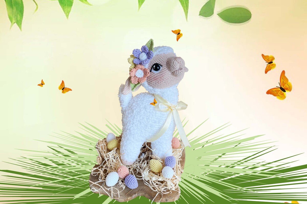 Lämmchen Häkelanleitung Amigurumi