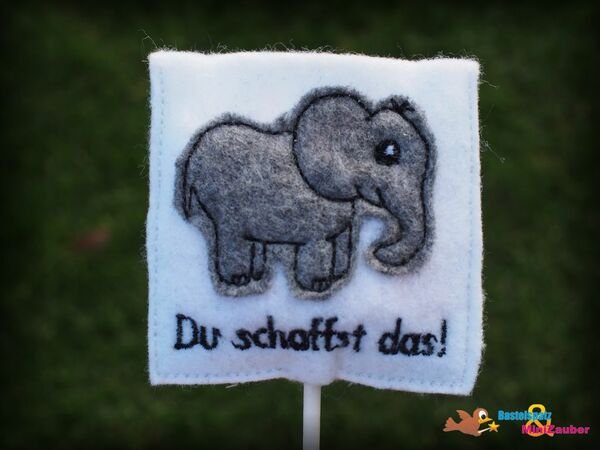 Stickdatei Mini - Elefant Doodle