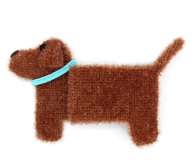 Rückenschrubber Duschgurt Hund - super einfach und praktisch