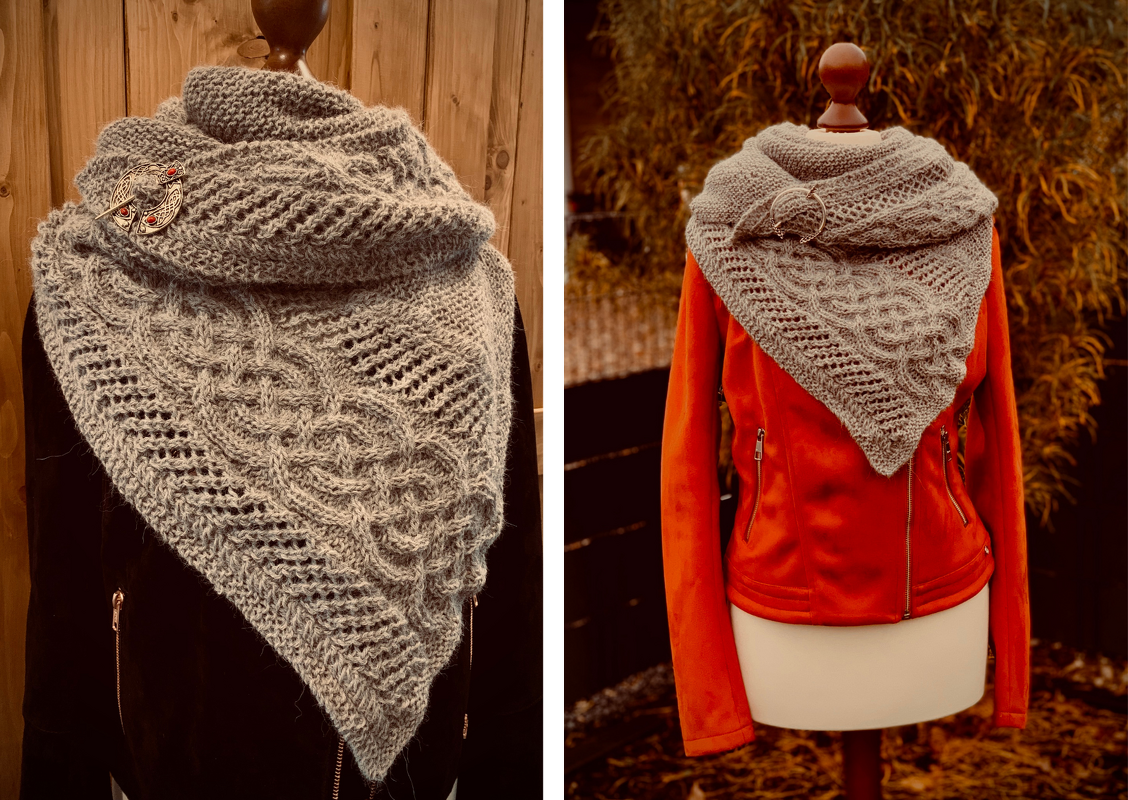 Anleitung Celtic Mystery Schal