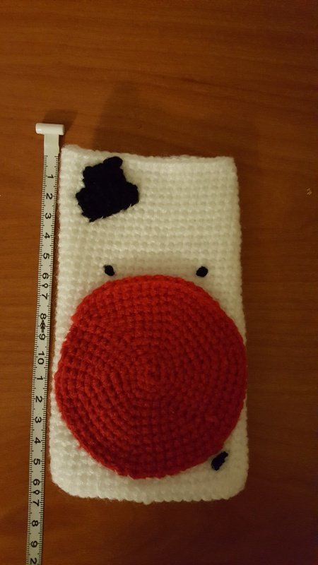 Anleitung Handytasche Schneemann