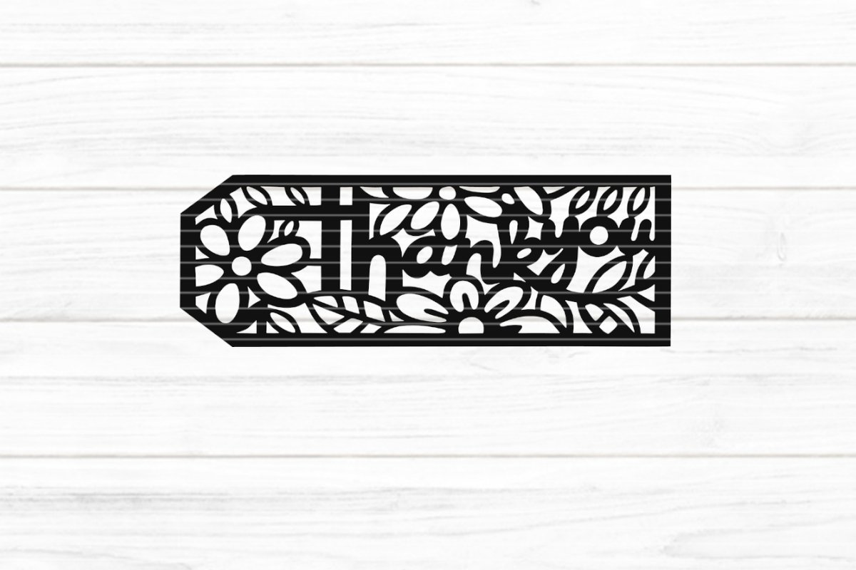 Thank you Plotterdatei SVG DXF FCM