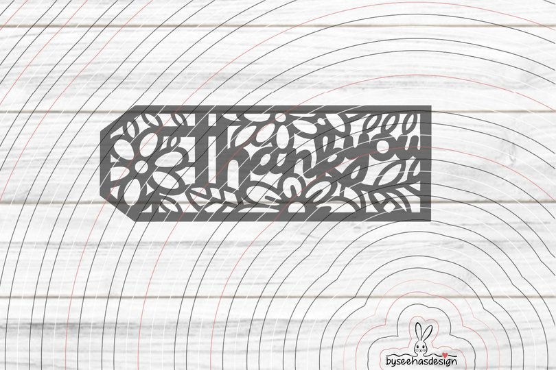 Thank you Plotterdatei SVG DXF